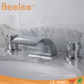 3-Hole Brass Basin Faucet